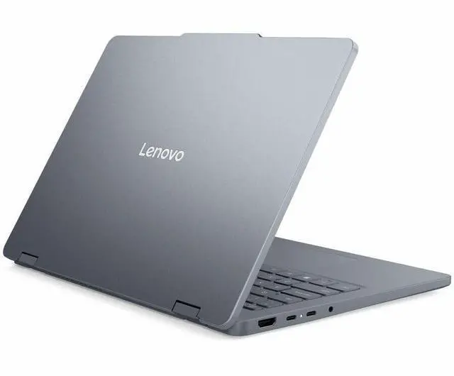 Alt view image 10 of 13 - Lenovo 13w Gen 3 83M9000DUS 13.3" Touchscreen Convertible 2 in 1 Notebook - WUXGA - 60 Hz - Intel Core 3 1st Gen 100U - 8 GB - 256 GB SSD - English Keyboard - Luna Gray - Intel Chip - 1920 x 1200