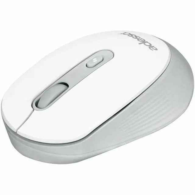 Alt view image 8 of 8 - Adesso iMOUSE A30W Mouse - Optical - Wireless - 30 ft - Radio Frequency - 2.40 GHz - White - USB Type A - 2400 dpi - 4 Button(s) - Symmetrical