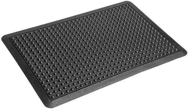Main image of Yoga-Flex Rectangular Black High/Low Bubble Surface 36" x 48" YF0034BK