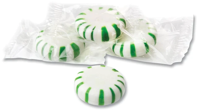Main image of Candy Assortments Spearmint Candy 1 lb Bag 00655