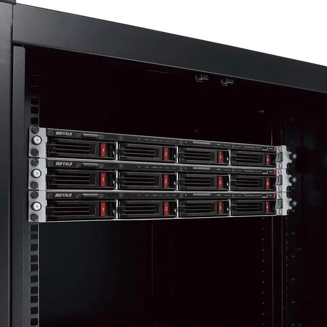 Alt view image 5 of 7 - BUFFALO TeraStation WS5420DN 4-Bay Windows Server IoT 2025 Desktop NAS 32TB 4x8TB HDD Included TAA Compliant