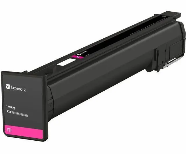 Alt view image 3 of 3 - Lexmark Original Laser Toner Cartridge - Box - Return Program - Magenta - 1 / Each - 46900 Pages