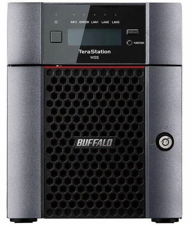 Main image of BUFFALO TeraStation WS5420DN 4-Bay Windows Server IoT 2025 Desktop NAS 32TB 4x8TB HDD Included TAA Compliant