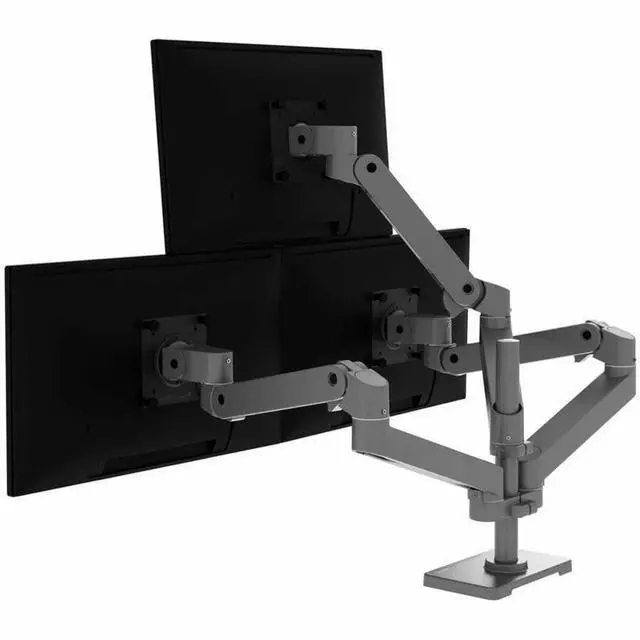 Main image of Ergotron Mounting Arm for Monitor Mounting Collar Dark Gray