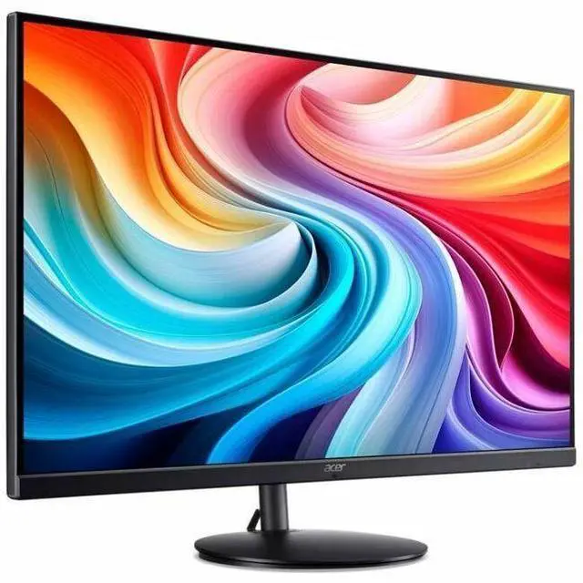 Alt view image 9 of 9 - Acer EB321HQU C3 32" Class LED Monitor - 16:9 - Black - 31.5" Viewable - 350 Nit - 1 ms - Speakers - HDMI - DisplayPort