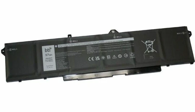 Main image of BTI Replacement Laptop Li-ion Battery for Dell, 11.4V, 6-Cell, 97Wh 53XP7-BTI