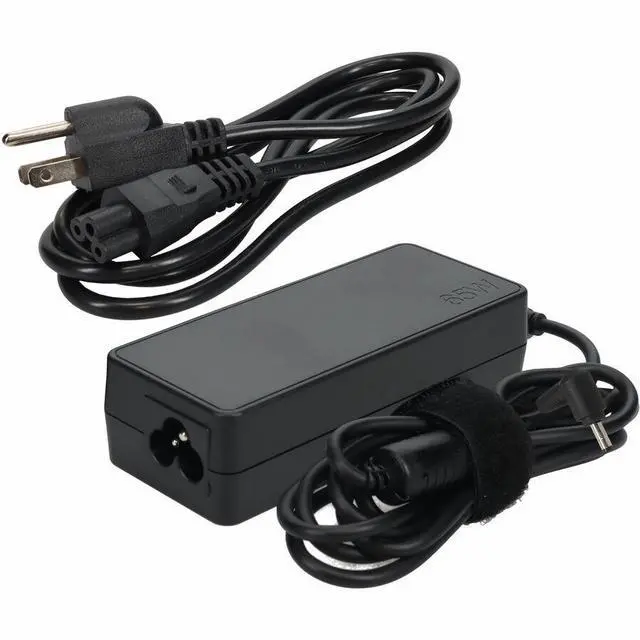 Main image of AddOn Lenovo GX20L23044 Compatible 45W 20V at 2.25A Black 4.0 mm x 1.7 mm Laptop Power Adapter and Cable