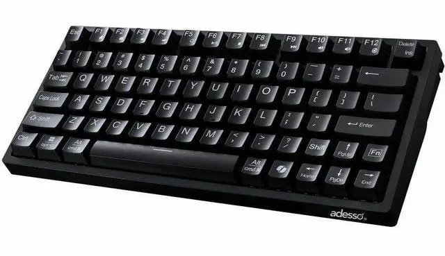 Alt view image 3 of 9 - EasyTouch AKB-610UB Keyboard Black AKB610UB