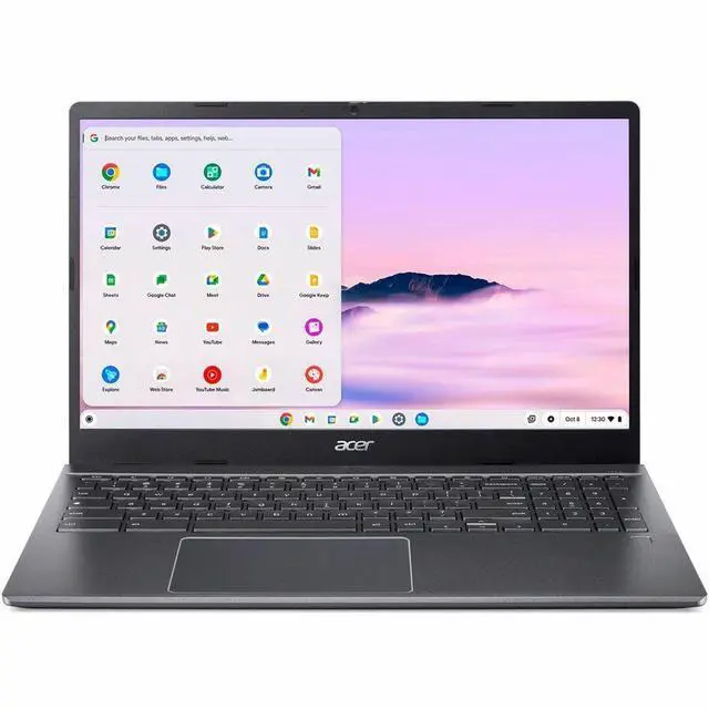 Alt view image 3 of 3 - Acer Chromebook Plus 515 CBE595-2T CBE595-2T-538C 15.6" Touchscreen Chromebook - Full HD - Intel Core 5 120U - 16 GB - 256 GB SSD - English (US) Keyboard - Iron