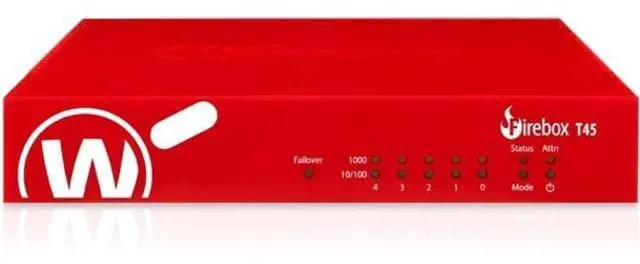 Alt view image 2 of 2 - WatchGuard Firebox T45-W-PoE Network Security/Firewall Appliance WGT48001US
