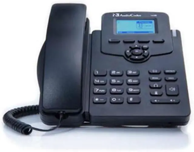 Alt view image 2 of 3 - Audiocodes 405hd Ip-phone Poe Gbe Black 2 Ethernet IP405HDEG