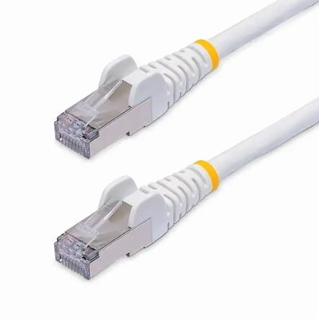 Alt view image 5 of 6 - StarTech 10ft White CAT8 Ethernet Cable. RJ45, Shielded Network Patch Cord