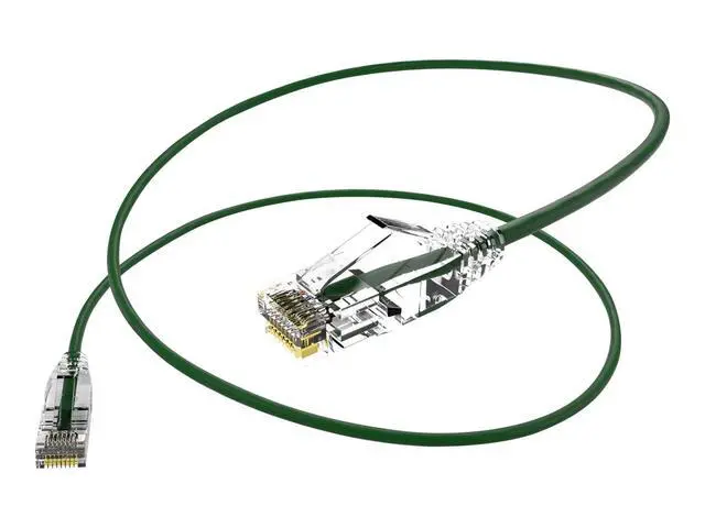 Alt view image 3 of 3 - Unirise Cat.6 Patch Network Cable PC6100FBLKS