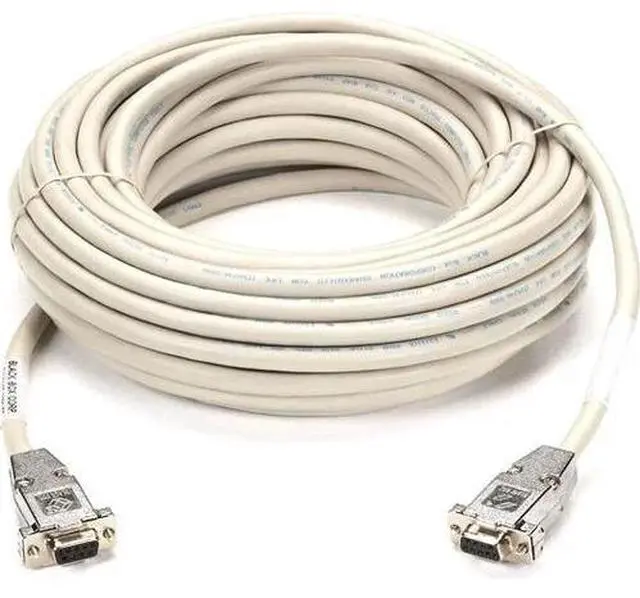Alt view image 9 of 10 - Black Box EYN257T-0006-FF RS232 Shielded Null Modem Cable - Metal Hood, DB9 Female/Female, Gray, 6 ft.