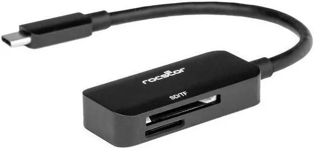 Alt view image 2 of 3 - Rocstor Premium USB-C Multi Media Memory Card Reader Y10A252B1