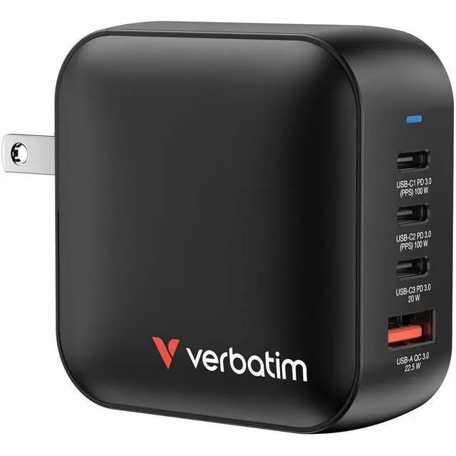 Main image of Verbatim Mini GaN Charger 100W 4 Port