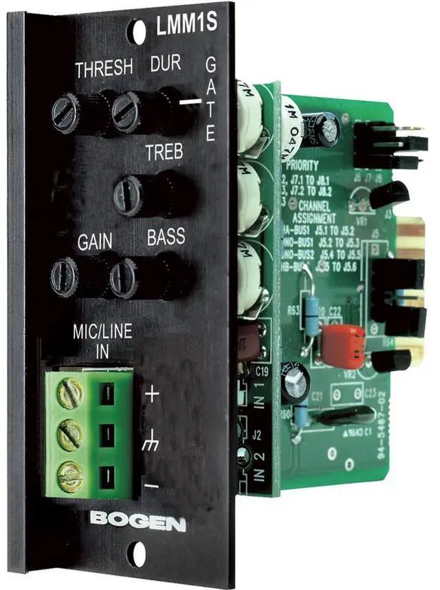 Main image of Bogen LMM1S Mic/Line Input Module