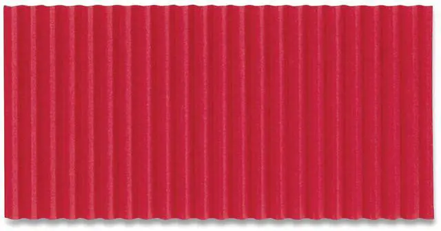 Main image of Corobuff Corrugated Paper Roll 48" x 25 ft Flame Red P0011031