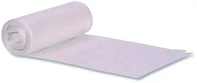 Main image of Low-Density Waste Can Liners 44 gal 1.3 mil 37 x 50 Clear Perforated Roll 100/Carton H7450PCKR01