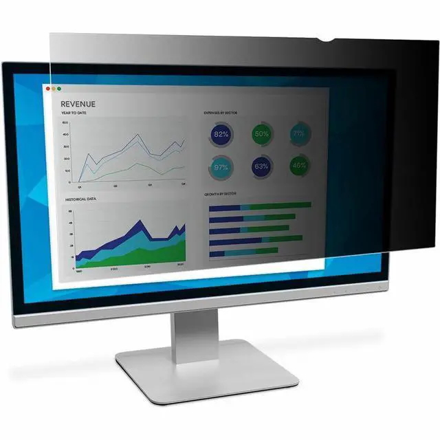 Alt view image 13 of 19 - 3M PF240W9E Privacy Filter for 24 in Widescreen Monitor