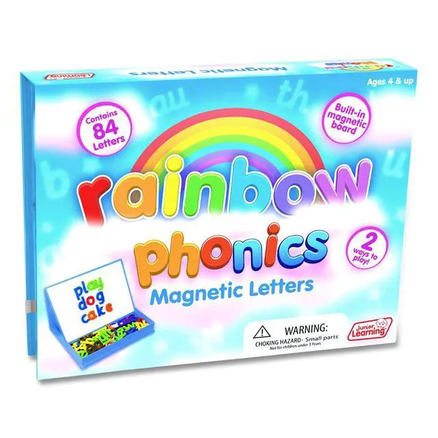 Alt view image 15 of 15 - JUNIOR LEARNING Rainbow Phonics Magnetic Letters 194