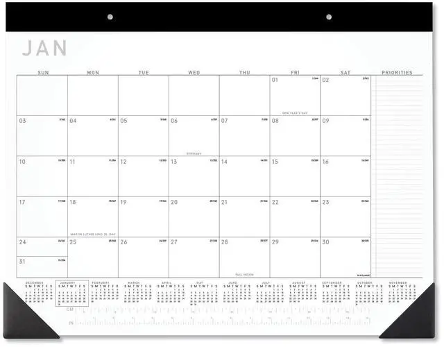 Main image of At-A-Glance Contemporary Monthly Desk Pad 21.75x17 2026 SK24X00