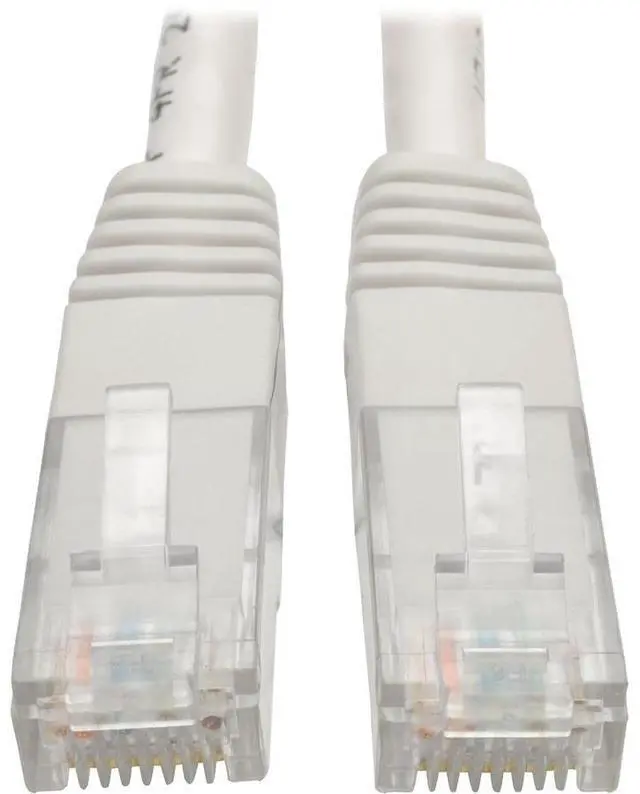 Main image of Tripp Lite 3ft Cat6 Gigabit Molded Patch Cable (RJ45 M/M), White