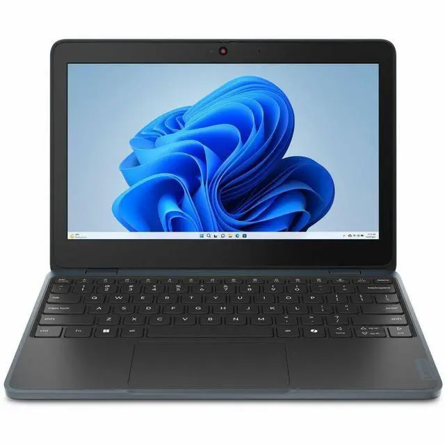 Alt view image 8 of 16 - Lenovo 100w Gen 5 83LD0001US 11.6" Notebook - HD - 60 Hz - Intel N-Series N150 - 4 GB - 128 GB SSD - English Keyboard - Slate Gray - Intel Chip - 1366 x 768 - Windows 11 Pro Education - Intel - I