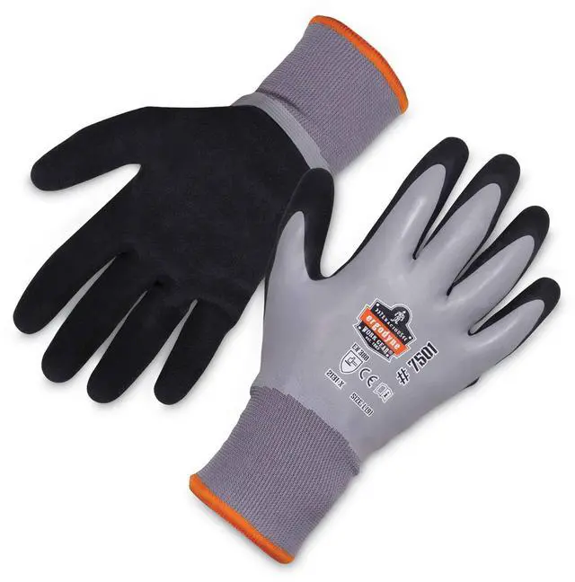 Main image of ProFlex 7501 Coated Waterproof Winter Gloves EN388: 2131X 10.5" Long Large Gray Pair 17634
