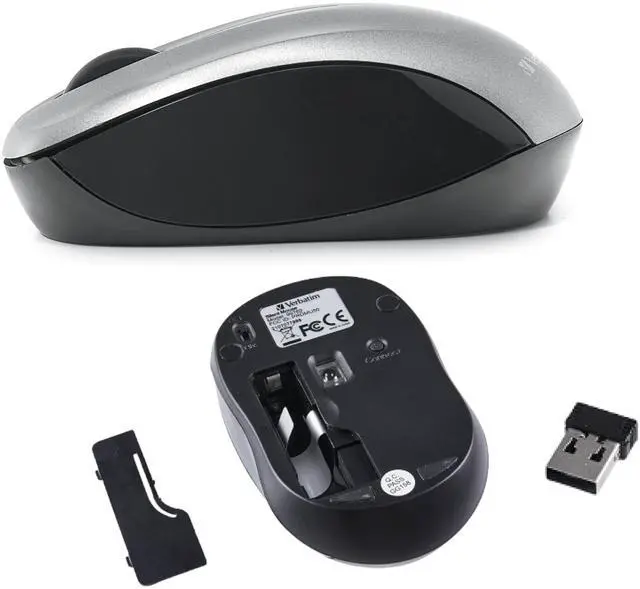 Alt view image 7 of 7 - Verbatim Silent Wireless Compact Keyboard and Mouse Combo