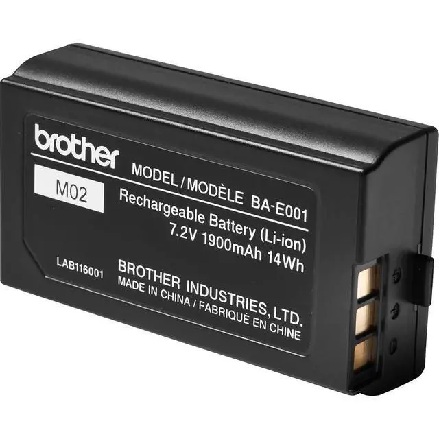 Alt view image 11 of 11 - Brother BA-E001 Handheld Device Battery