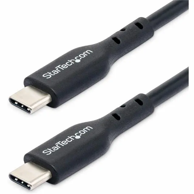 Alt view image 14 of 14 - StarTech.com 3m USB-C Charging Cable, USB C Cable, 60W 3A PD - USB-C cable - 24 pin USB-C to 24 pin USB-C - 10 ft - USB2CC3MBKE