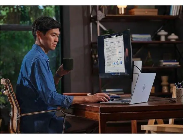 Alt view image 14 of 16 - HP EliteBook 8 G1i 16" Notebook - WUXGA - Intel Core Ultra 5 225U - 16 GB - 512 GB SSD - English Keyboard - Glacier Silver - Intel Chip - 1920 x 1200 - Windows 11 Pro - Intel Arc Graphics - In-pl