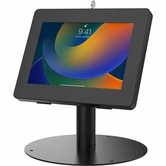 Alt view image 7 of 20 - CTA Digital Hyperflex Security Kiosk Stand for Tablets Black PADHSKSB
