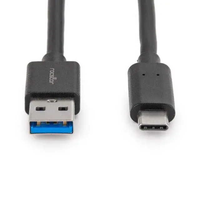 Alt view image 3 of 4 - Rocstor Premium USB-C to USB Type-A 3.0 Cable PD up to 60W