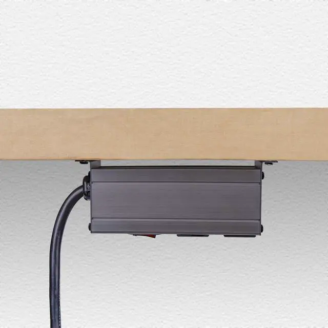 Alt view image 7 of 7 - StarTech 4-Outlet Industrial Power Strip 125V/15A 4N515S8-POWER-STRIP
