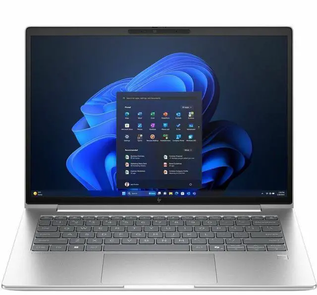 Alt view image 13 of 18 - HP EliteBook 6 G1a 14" Notebook - AMD Ryzen 5 230 - 16GB - 512GB SSD - Pike Silver - Windows 11 Pro - AMD Radeon 760M Graphics - Webcam - IEEE 802.11be Wireless BM1L0UT#ABA