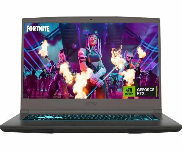 Alt view image 8 of 8 - MSI Thin A15 B7UC-625US 15.6" Gaming Notebook - AMD Ryzen 5 7535HS (3.33 GHz) - 8GB - 512GB SSD - Windows 11 Home - NVIDIA GeForce RTX 3050 - Black (THINA15B7625)