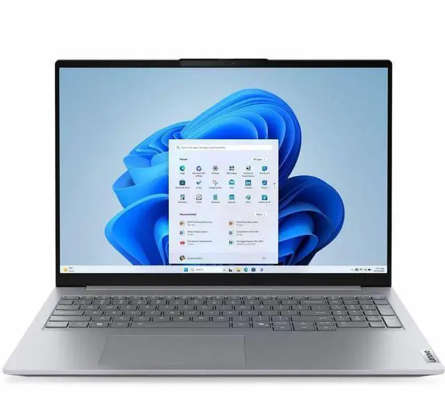 Alt view image 9 of 15 - Lenovo ThinkBook 16 G9 IRL 21US0002US 16" Touchscreen Notebook - Intel Core 5 210H (2.20 GHz) - 16 GB - 512 GB SSD - Windows 11 Pro - Webcam - Wi-Fi 6E - Arctic Gray