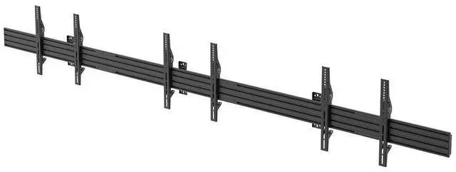 Alt view image 10 of 13 - Monoprice 3x1 Menu Board Wall Mount For Screens between 32in-65in, Max Weight 66lbs, VESA Patterns up to 600x400 - Commercial Series 39663