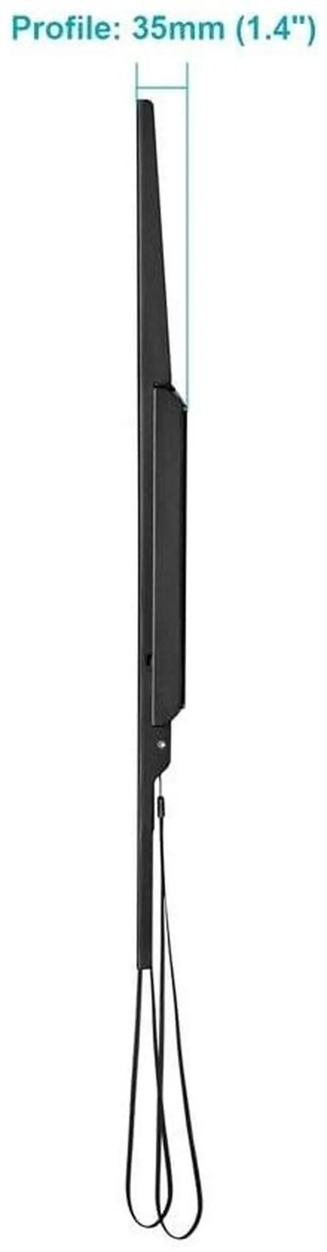 Alt view image 11 of 15 - Monoprice Heavy-Duty Low Profile Fixed TV Wall Mount For 60" To 120" TVs up to 264lbs, Max VESA 900x600, Works w