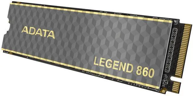 Alt view image 11 of 14 - AData Legend 860 PCIe 1TB Gen4 x4 M.2 2280 SSD Internal Solid State Drive Model SLEG-860-1000GCS 6,000 MB/s