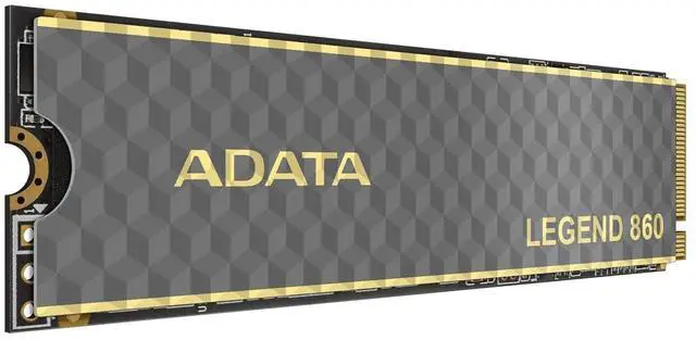 Alt view image 12 of 14 - AData Legend 860 PCIe 1TB Gen4 x4 M.2 2280 SSD Internal Solid State Drive Model SLEG-860-1000GCS 6,000 MB/s
