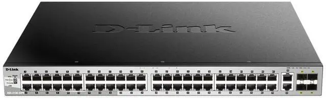Alt view image 9 of 10 - D-Link DGS-3130-54PS Ethernet Switch