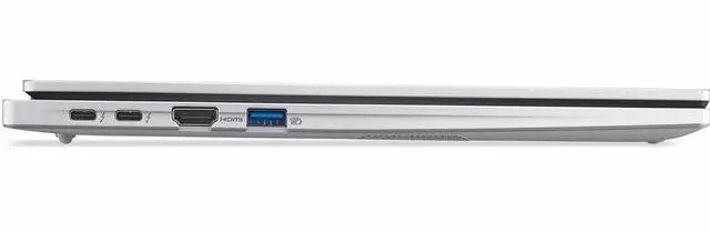 Alt view image 16 of 16 - Acer TravelMate P2 15 TMP215-55-G2 TMP215-55-G2-59B4 15.6" Notebook - Full HD - 60 Hz - Intel Core Ultra 5 115U - 16 GB - 512 GB SSD - US International Keyboard - Silver - Intel Chip - 1920 x 108