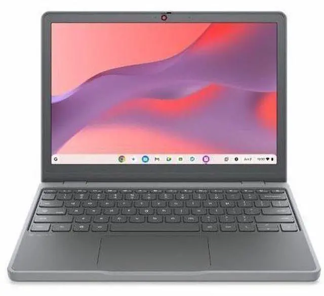Main image of Lenovo Chromebook 100e Gen 5 M89 83T60006US 11.6" Chromebook HD 60 Hz MediaTek 4 GB 64 GB Flash Memory English US Keyboard Luna Gray