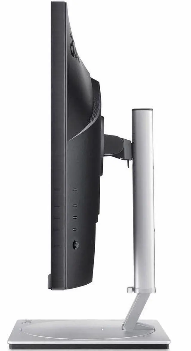 Alt view image 3 of 7 - Acer PE270K L1 27" 4K UHD IPS Creator Monitor, HDR10, Factory Calibrated, 100% sRGB, USB-C Connectivity, Height Adjustable Stand, Silver