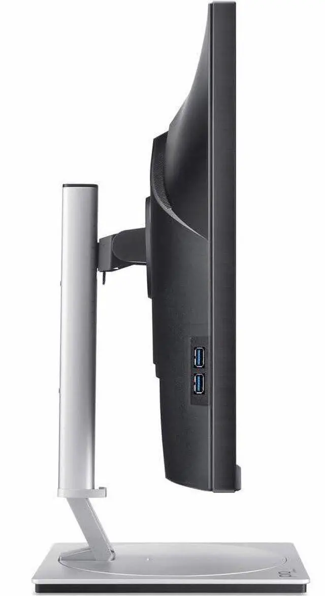 Alt view image 4 of 7 - Acer PE270K L1 27" 4K UHD IPS Creator Monitor, HDR10, Factory Calibrated, 100% sRGB, USB-C Connectivity, Height Adjustable Stand, Silver