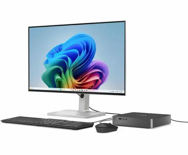 Alt view image 20 of 20 - Lenovo IdeaCentre Mini 01Q8X10 91B60000UT Desktop Computer - Qualcomm Snapdragon X Plus X1P-64-100 - 32 GB - 512 GB SSD - Windows 11 Home - Qualcomm Adreno GPU - WI-Fi 7 - 150W