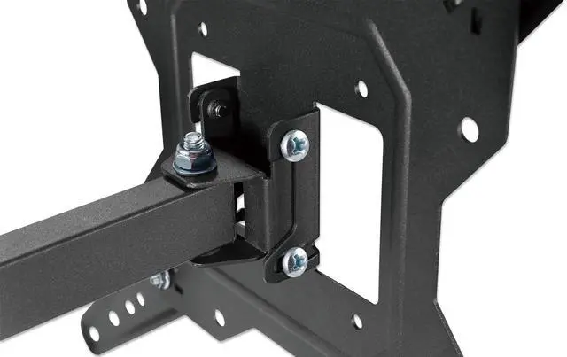Alt view image 18 of 20 - Manhattan Full Motion TV Wall Mount - Articulating Arm for 23-55 TVs, Space-Saving Design, +90° Swivel & Cable Management, Durable Steel - 462624